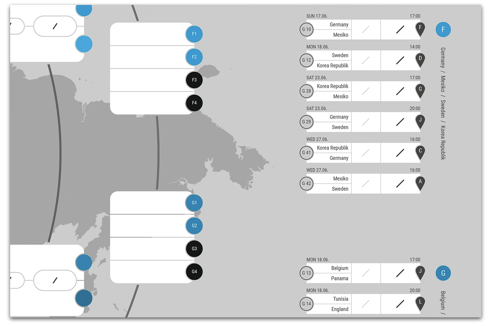 Alexander Glante - Works - World Cup 2018 Schedule - 04