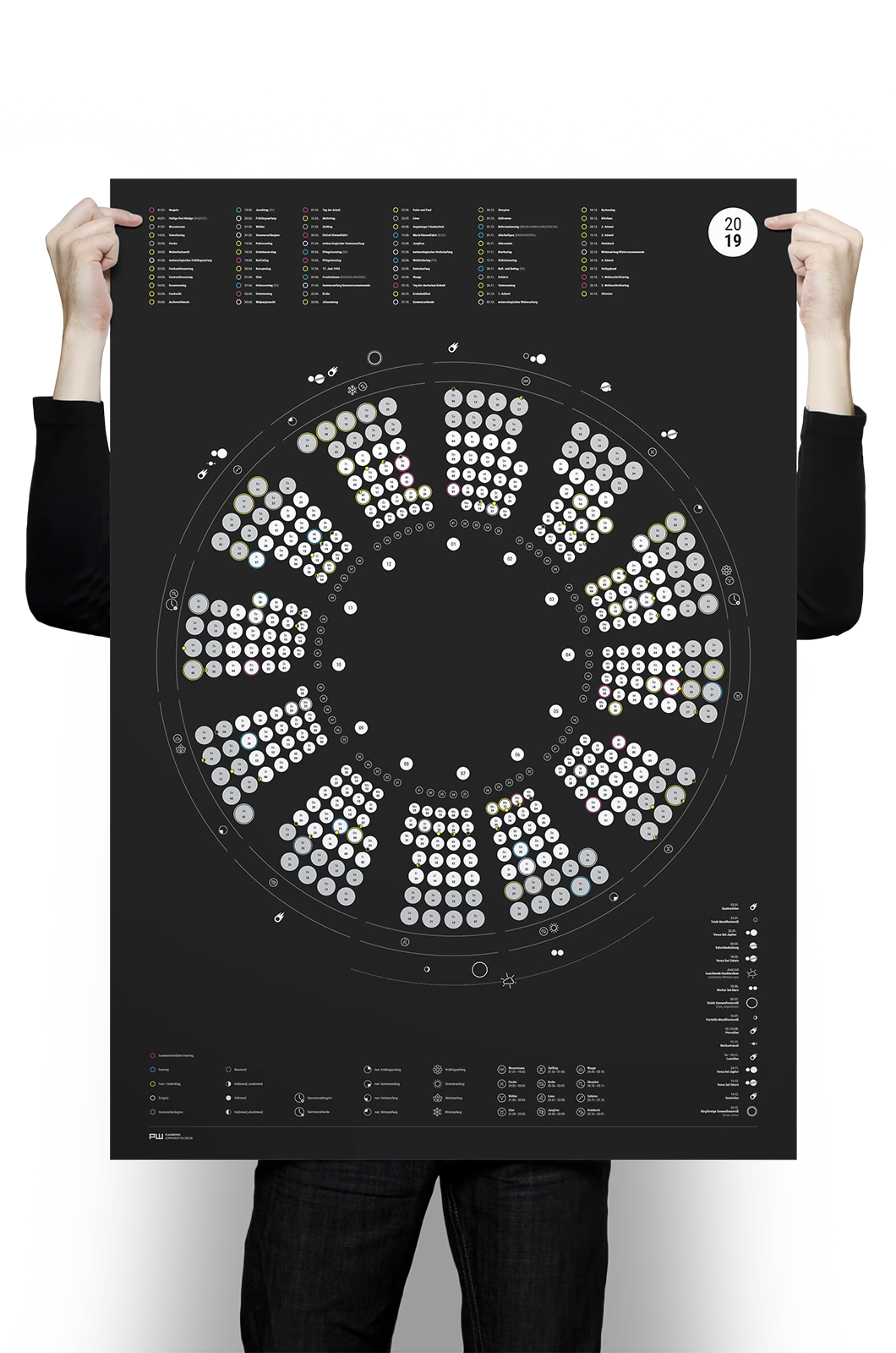 Alexander Glante - Works - Dotted Calendar 2019 - 02