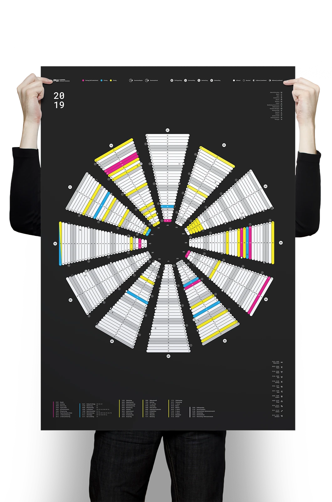 Alexander Glante - Works - Square Calendar 2019 - 01