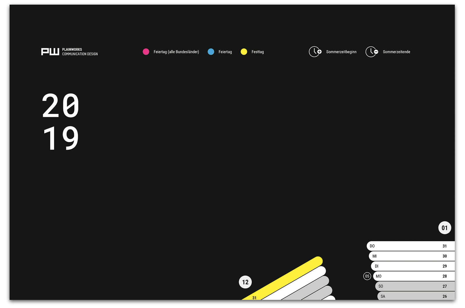 Alexander Glante - Works - Square Calendar 2019 - 03