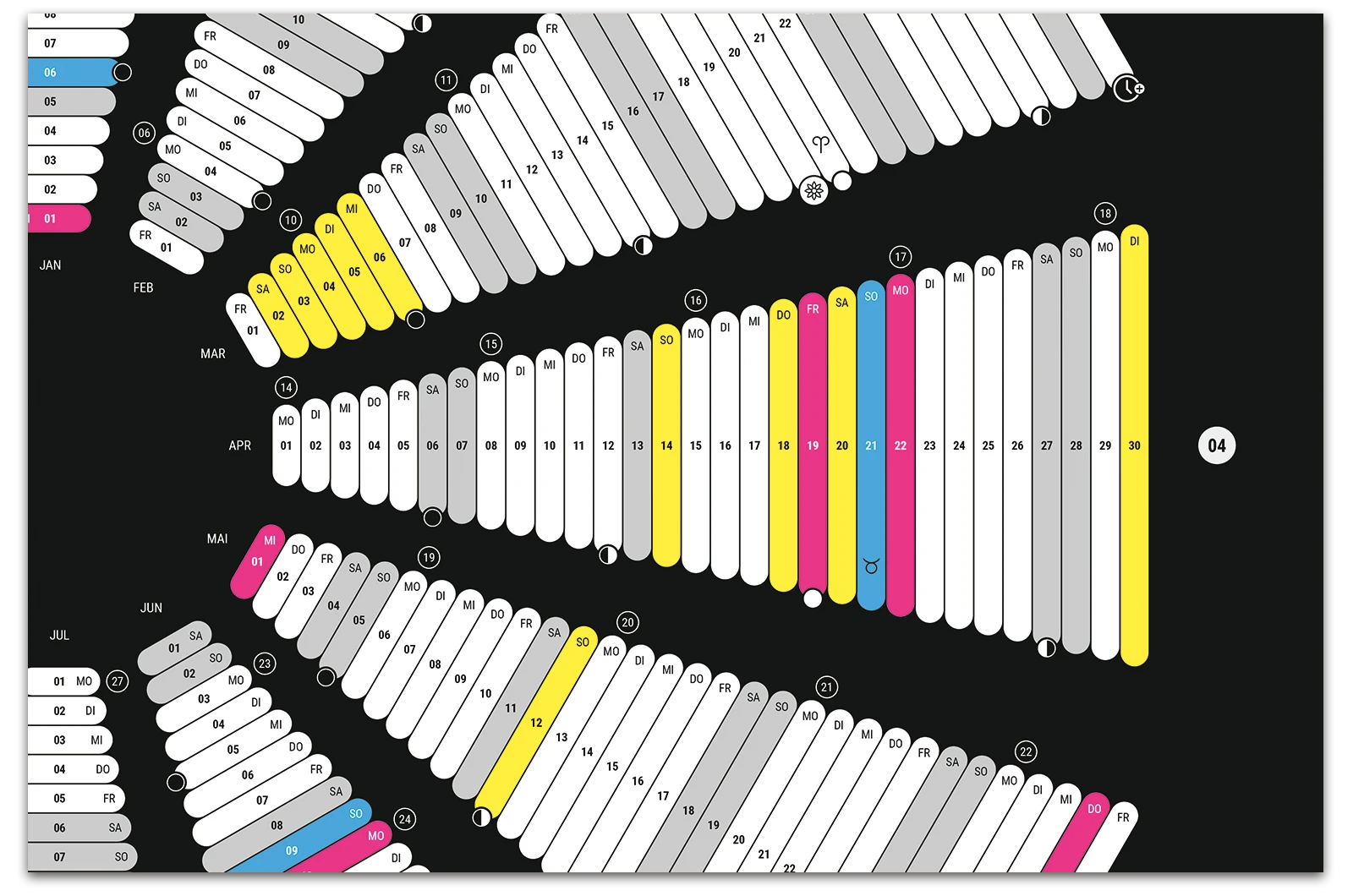 Alexander Glante - Works - Square Calendar 2019 - 05