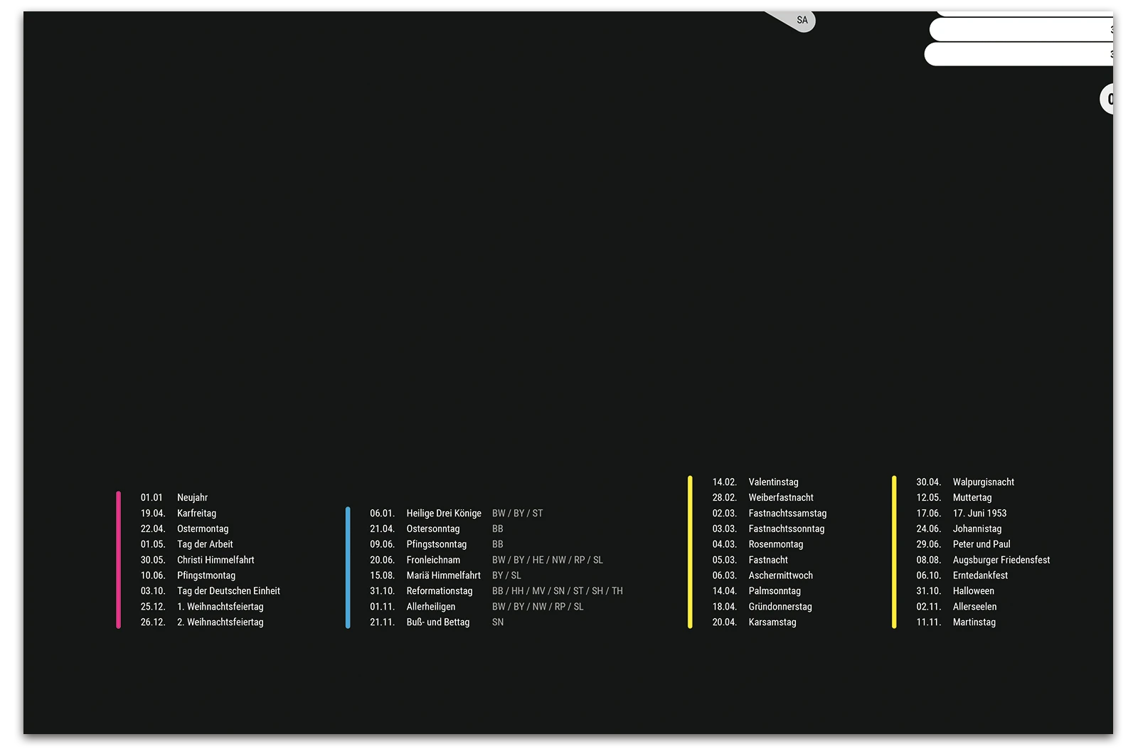 Alexander Glante - Works - Square Calendar 2019 - 06