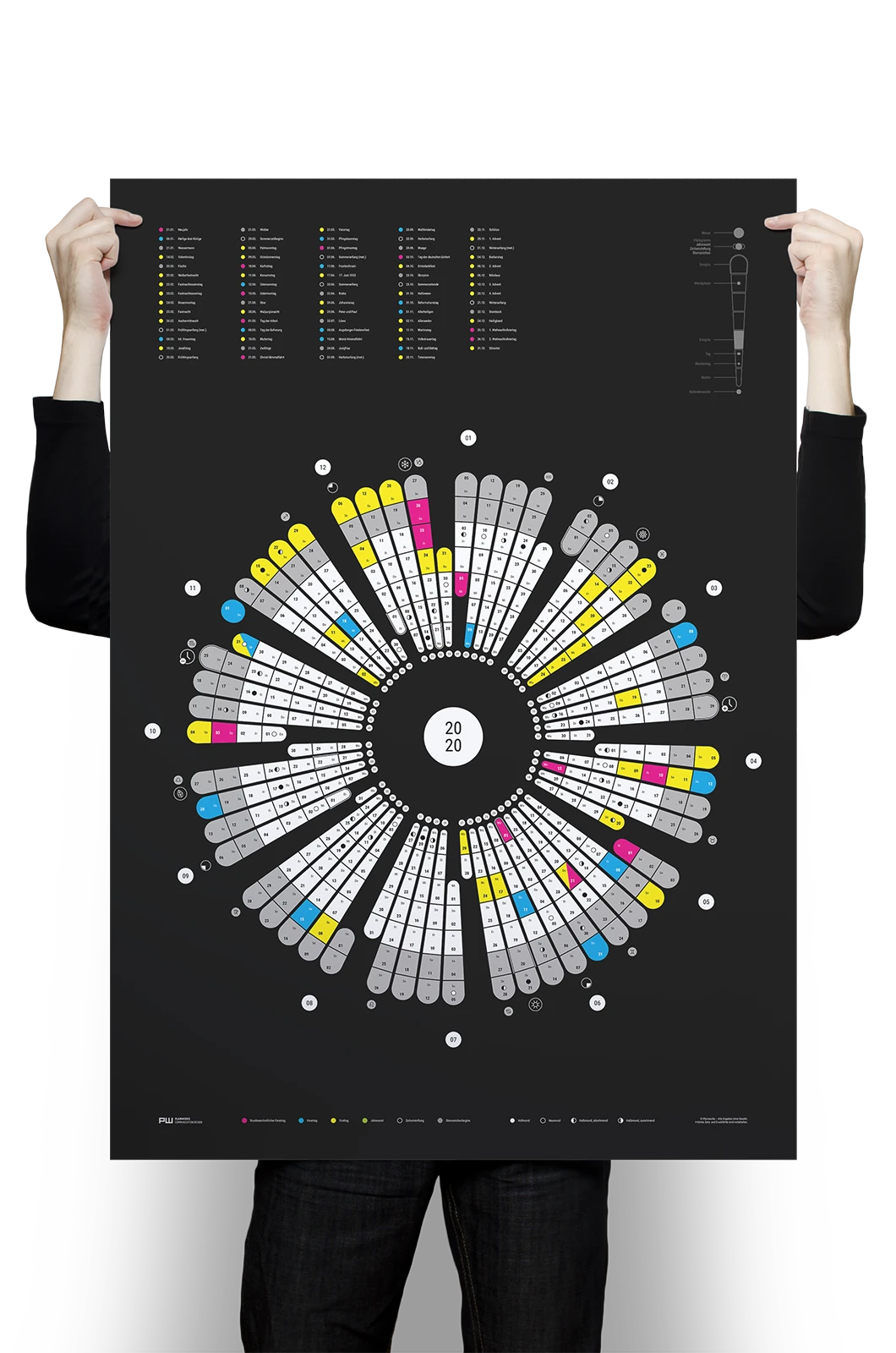 Alexander Glante - Works - Radiate Calendar 2021 - 01