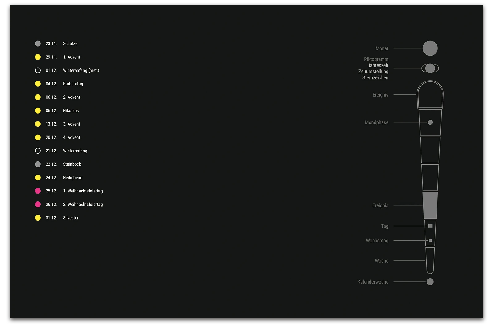 Alexander Glante - Works - Radiate Calendar 2021 - 08