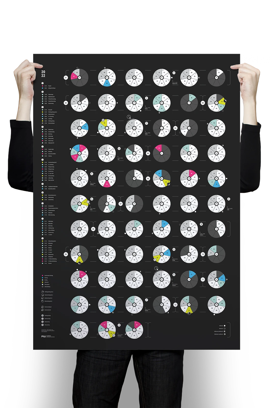 Alexander Glante - Works - Single Week calendar 2022 - 01