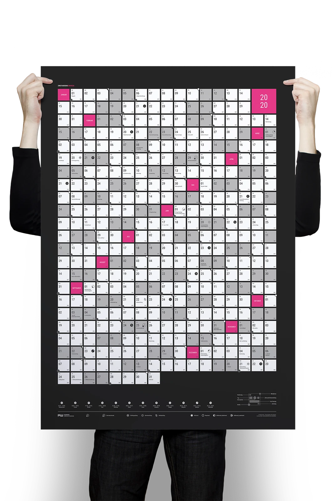 Alexander Glante - Works - Square Calendar 2020 - 01