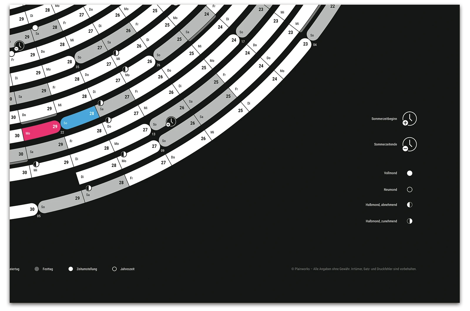 Alexander Glante - Works - Semicircle Calendar 2023 - 05