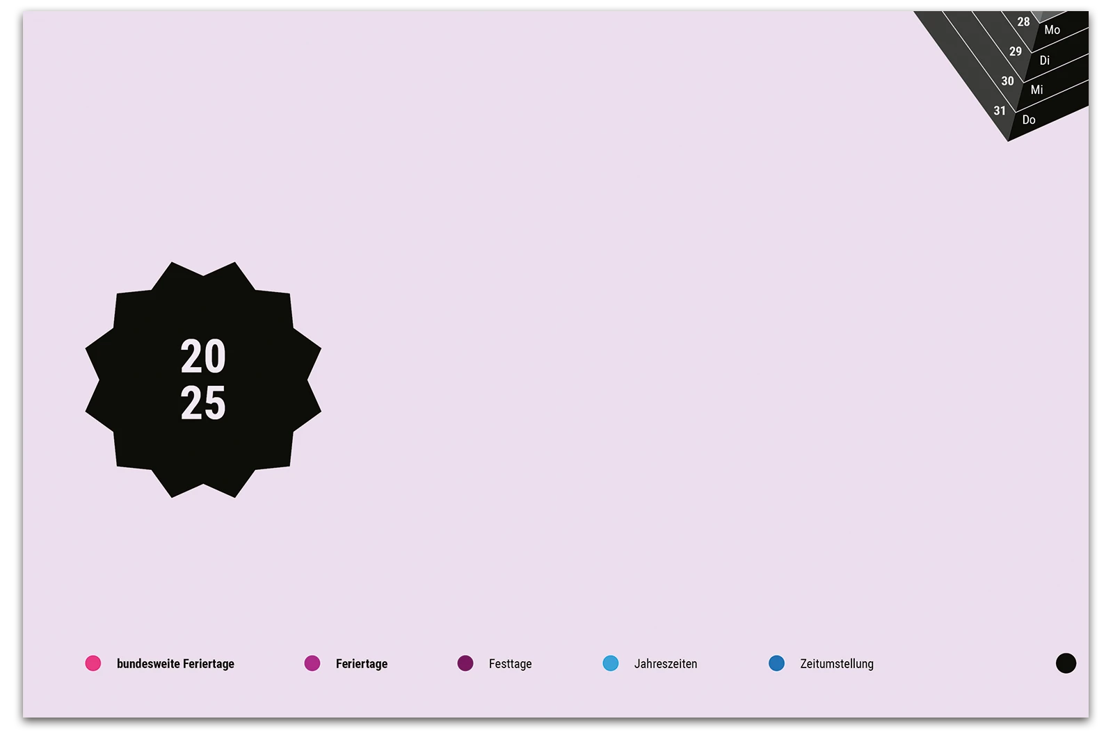 Alexander Glante - Works - Asterisk Calendar 2025  - 08