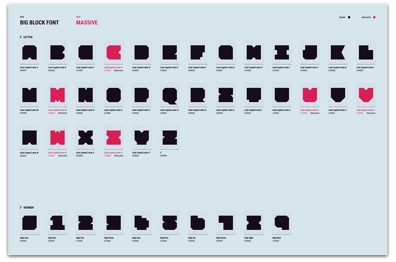 Alexander Glante - Works - Big Block Font - 03