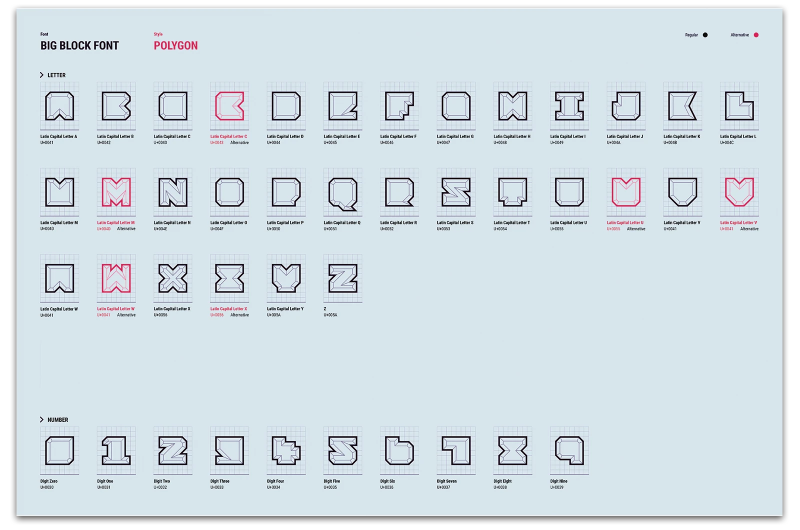 Alexander Glante - Works - Big Block Font - 13