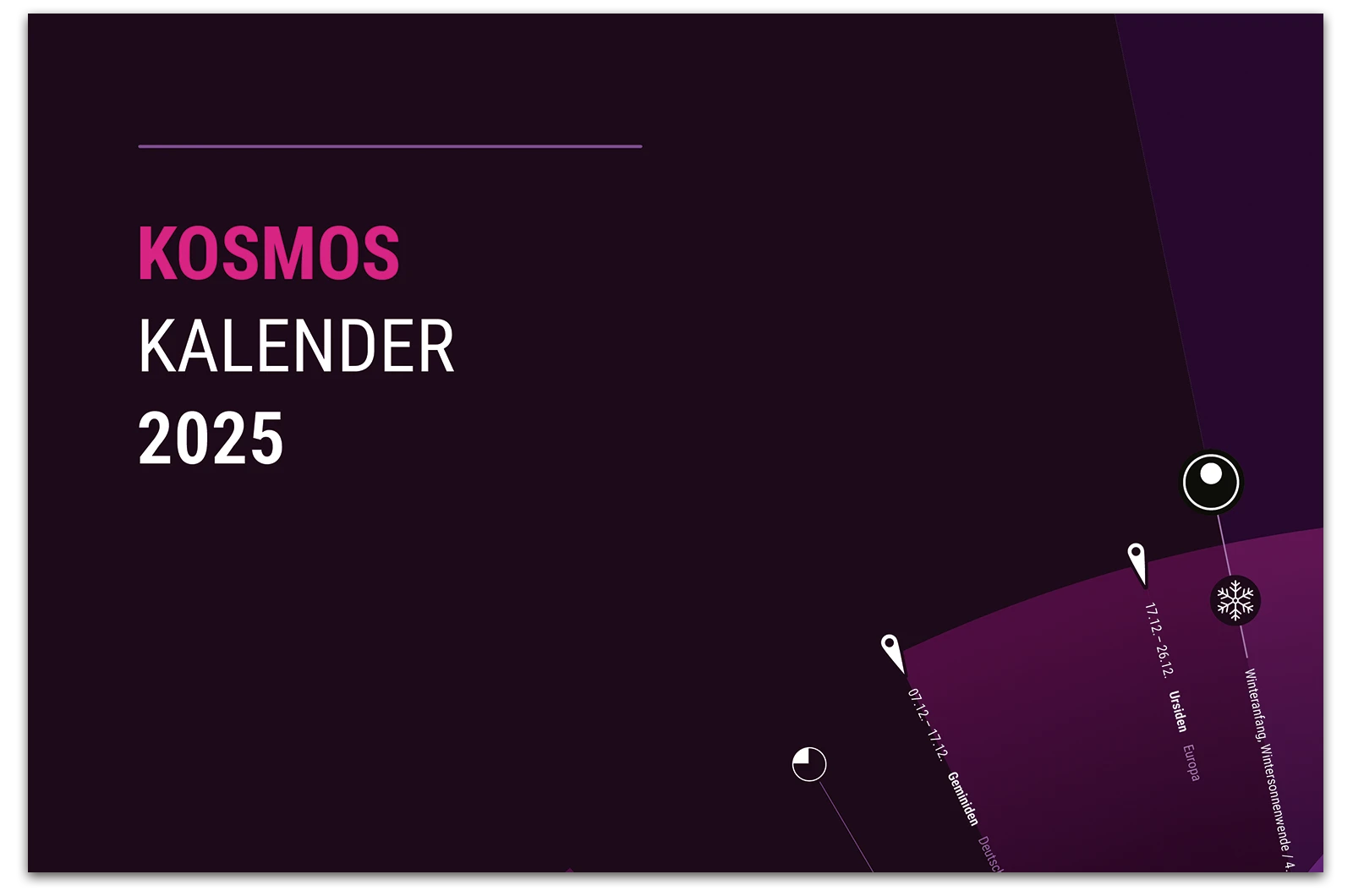 Alexander Glante - Works - Cosmos Calendar 2025 - 02