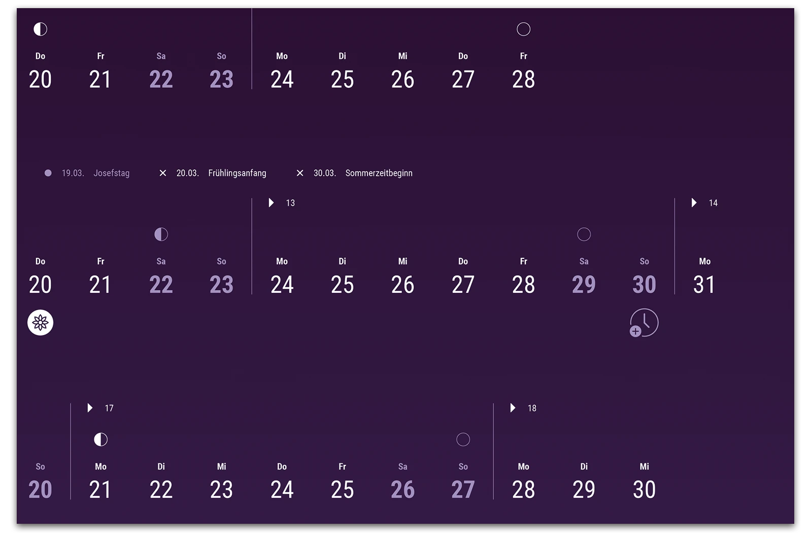 Alexander Glante - Works - Minimalistic Fade Calendar 2025  - 03