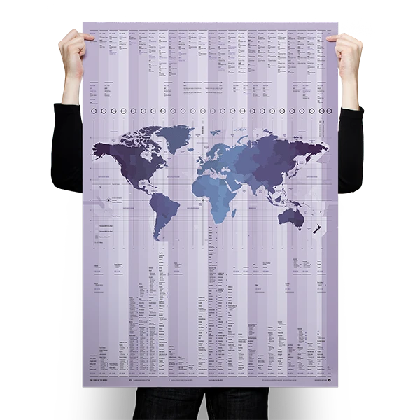 Alexander Glante - Works - Time Zones of the World - Preview