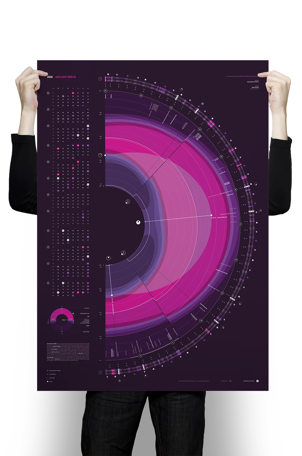 Alexander Glante - Works - Daylight Berlin Calendar 2026 - 01