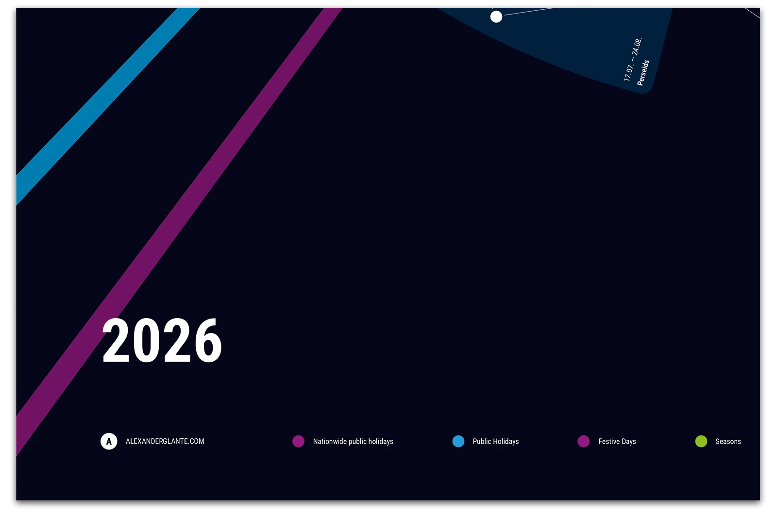 Alexander Glante - Works - Psychedelic Calendar 2026 - 09